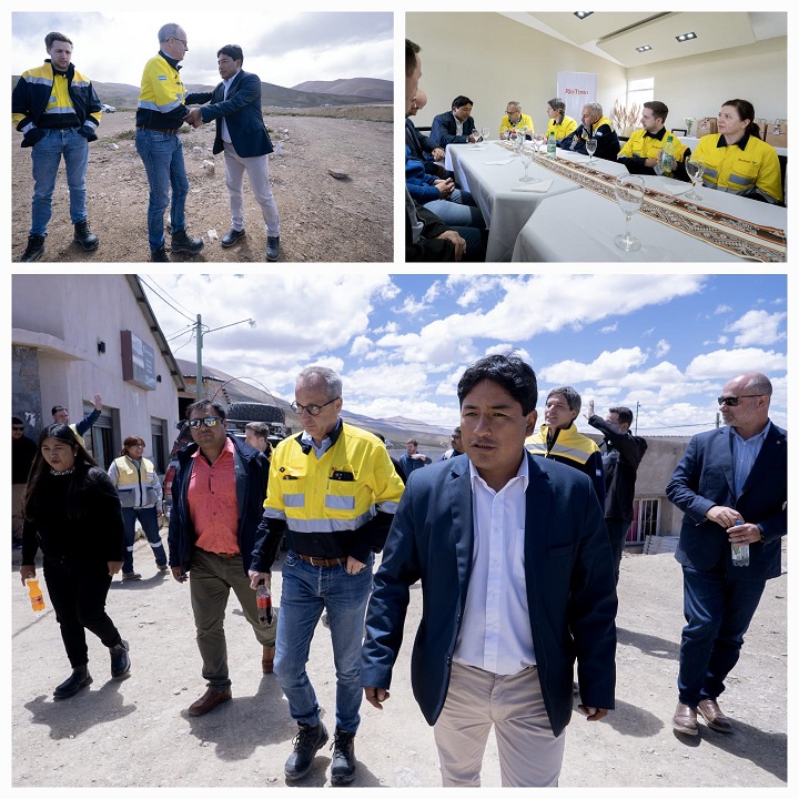 Comunero de Olaroz Chico se reunió con CEO de Río Tinto