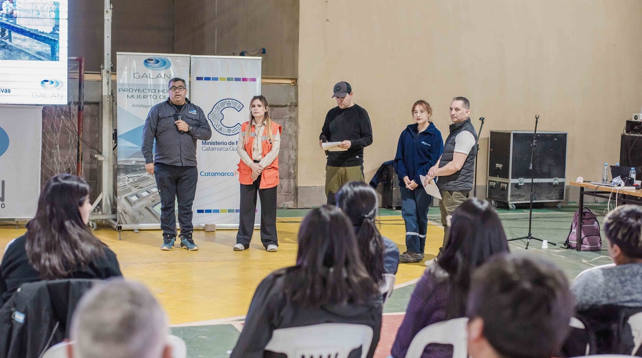 Charlas técnicas del proyecto de litio Hombre Muerto Oeste