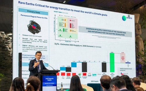 Expertos destacan las tierras raras como clave en la transición energética y la oportunidad de producir imanes permanentes