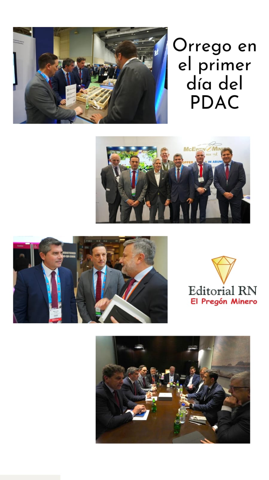 Orrego recorrió la PDAC 2025 y destacó el protagonismo de San Juan en la minería