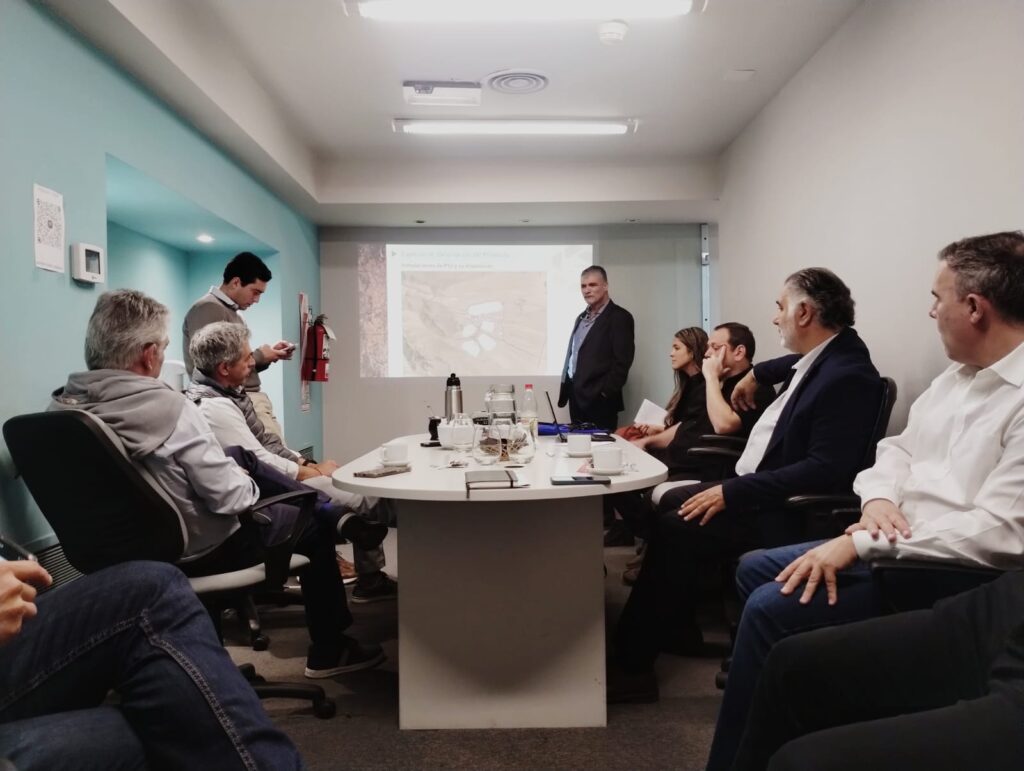 PSJ Cobre Mendocino presentó el proyecto ante Impulsa Mendoza