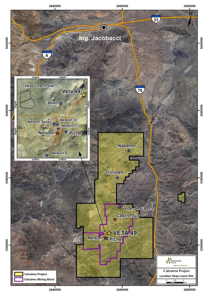 Patagonia Gold confirma la inversión de u$s 40 M en su proyecto Calcatreu