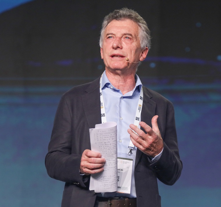 Mauricio Macri en PERUMIN 37: “En política es importante hacer y comunicar”