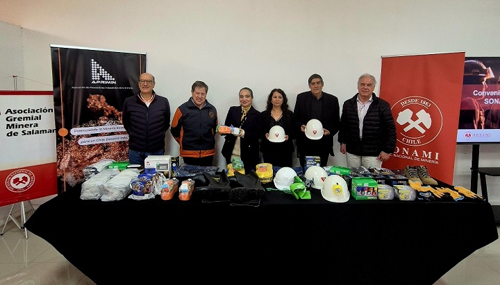 SONAMI y APRIMIN ponen en marcha convenio de colaboración para mejorar la seguridad en pequeña minería