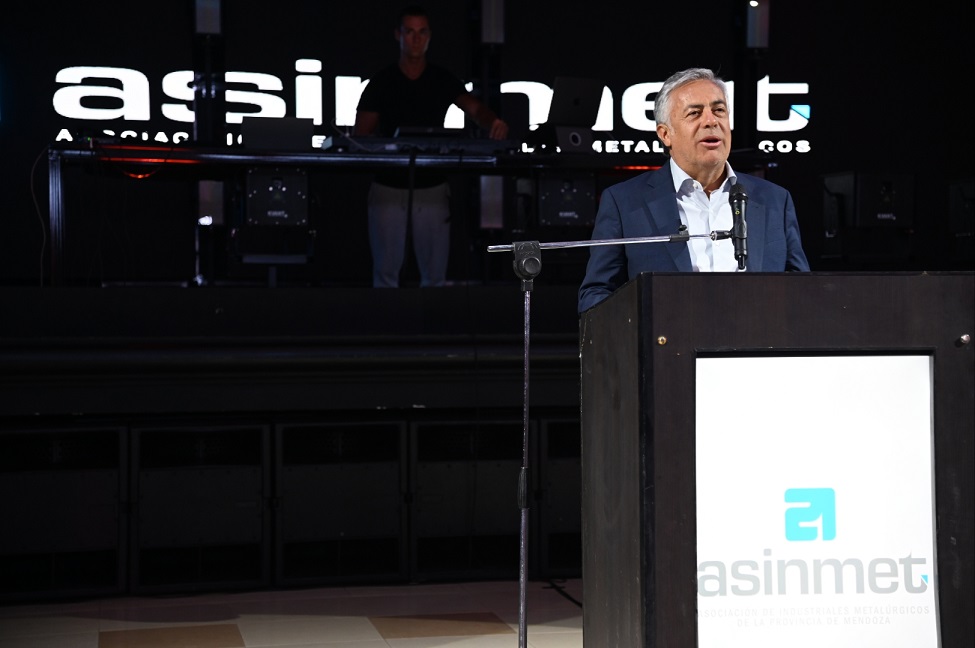 Cornejo: “La metalurgia mendocina es protagonista de los nuevos motores de crecimiento”