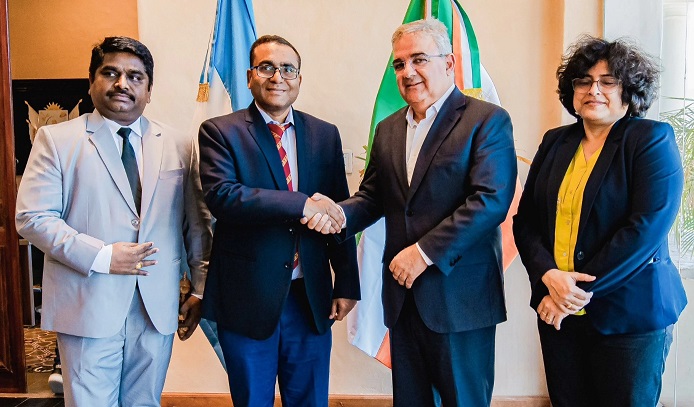 Jalil y el nuevo CEO de KABIL evaluaron el avance del proyecto de litio en Fiambalá