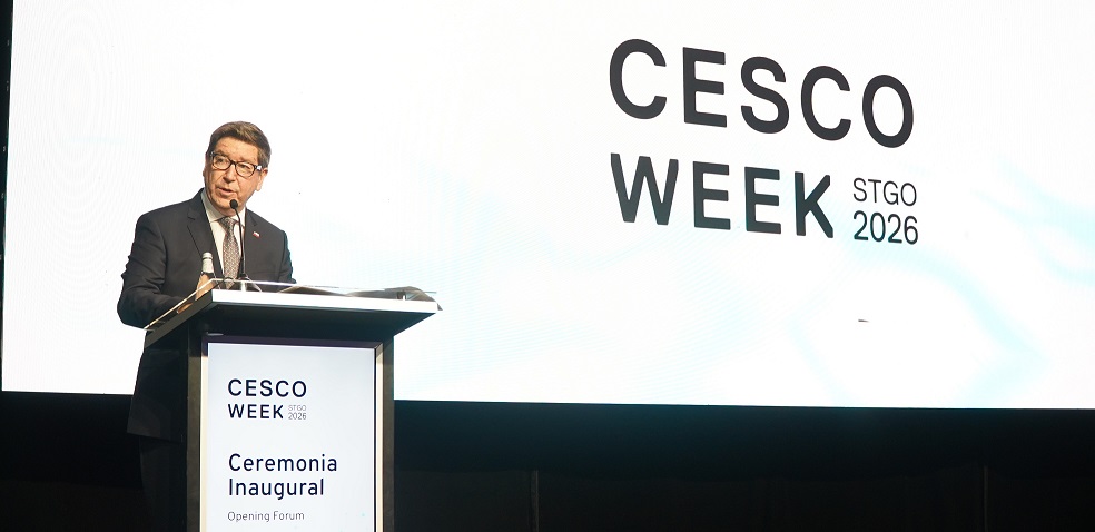 Biministro Mas inaugura CESCO Week 2026 con llamado a destrabar inversión y posicionar a Chile como “potencia minera”